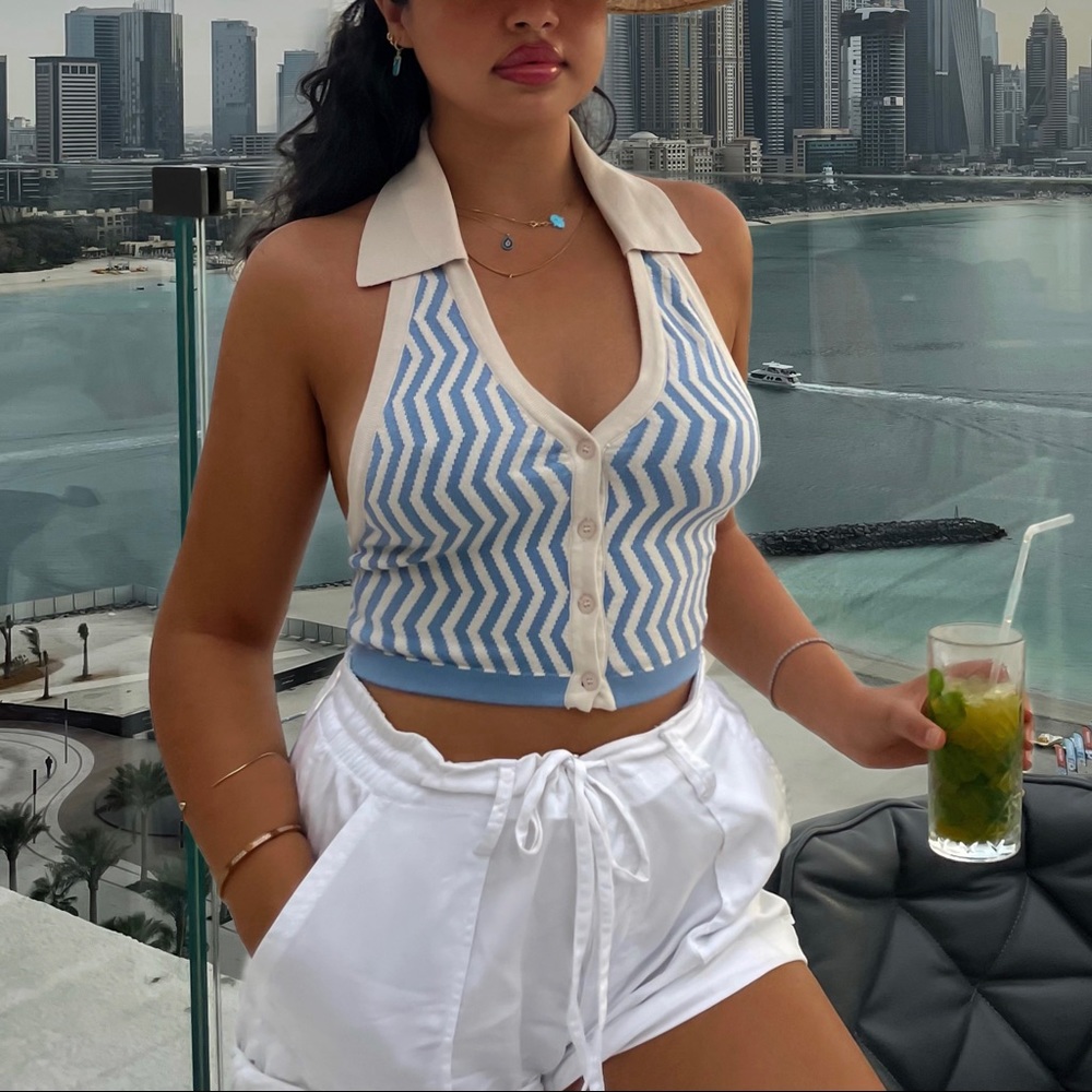 Cropped Halter Top